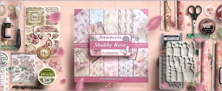 NOW IN STOCK: Stamperia Shabby Rose